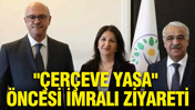 "Çerçeve yasa" öncesi İmralı ziyareti
