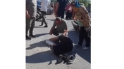 Topçam Yaylası’nda akılalmaz kaza: Alçılı koluyla motosiklet kullandı