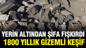 Aspendos’un altından şifa fışkırdı: 1800 yıllık 2,20 metrelik gizemli keşif