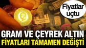 Kapalıçarşı'da altın fiyatları bugün ne kadar? Gram, çeyrek altın kaç TL oldu? (8 Ağustos)