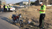 Karaman’da kavşakta otomobil ile motosiklet çarpıştı: 1 yaralı