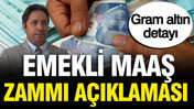 SGK uzmanı İsa Karakaş'tan emekli maaş zammı açıklaması: Gram altın detayı
