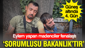 Enerji Bakanlığı önünde eylem yapan madenci fenalaştı: Sorumlusu Bakanlık’tır