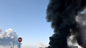 Rusya’daki sanayi bölgesindeki İHA saldırısında yangın çıktı