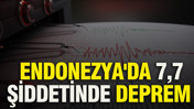 Endonezya'da 7,7 büyüklüğünde deprem