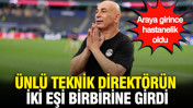 Ünlü teknik direktörün iki eşi birbirine girdi: Araya girince hastanelik oldu