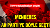 Menderes Belediyesi AK Parti'ye geçti