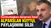 Oktay Saral, Alparslan Kuytul paylaşımını sildi