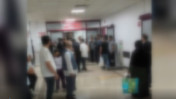 Hastaneyi birbirine kattılar: Yüzüne havai fişek isabet etmişti