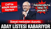 Kemal Kılı&ccedil;daroğlu'nun karşısına kim &ccedil;ıkacak? CHP'de adaylık kazanı kaynıyor