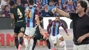 Trabzonspor Ferencvaros'a tek golle kaybederek turu zora soktu