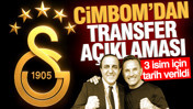Galatasaray'dan transfer açıklaması: 3 isim için tarih verildi