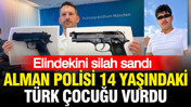 Elindekini silah sandı: Alman polisi 14 yaşındaki Türk çocuğu vurdu