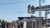 Elektrik direğinde erkek cesedi bulundu