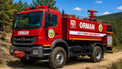 Komşudaki orman yangınına müdahaleye Bilecik’ten destek