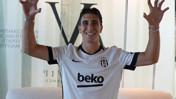 Beşiktaş'ın yeni transferi İstanbul'a geldi: Forma alışkanlığına dikkat çekti