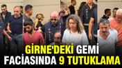Girne'deki gemi faciasında 9 tutuklama