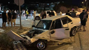 S&ouml;ke&rsquo;de trafik kazası: 2 yaralı