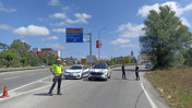 Tonlarca cam yola saçıldı: Ulaşım durdu: Samsun'da kaza
