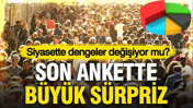 Son ankette büyük sürpriz: YENİ Parti zirveyi zorluyor
