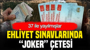 Ehliyet sınavlarına adayın yerine başkasını soktular