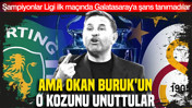 Sporting'e karşı Cimbom'a şans tanımadılar ama Okan'ın bir kozu var