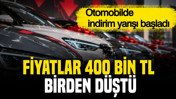 Otomobilde indirim yarışı başladı: Fiyatlar 400 bin TL birden düştü