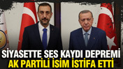 Siyasette ses kaydı depremi: AK Partili isim istifa etti