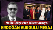 Melih G&ouml;k&ccedil;ek Erdoğan'a sığındı