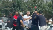 Taşlı sopalı kavga: Yaralılar var