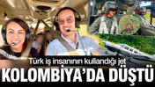 Bir jet kazası daha: T&uuml;rk iş insanı kullanıyordu, Kolombiya'da d&uuml;şt&uuml;