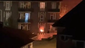 Yangında, 2 &ouml;ğrenci dumandan etkilendi