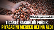 Ticaret Bakanlığı fındık piyasasını mercek altına aldı: Müfettişler görevlendirildi