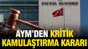 AYM’den kritik 'kamulaştırma' kararı