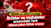 GENAR son anketi yayımladı: İşte iktidar ve muhalefet arasındaki fark