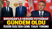 Erdoğan’la verdiği fotoğraf gündem oldu: Özgür Özel’den Cemil Tugay yorumu