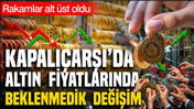 Kapalıçarşı'da altın bugün ne kadar? Gram altın, çeyrek altın kaç TL oldu? (1 Ekim 2026)