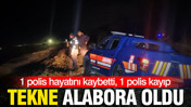 Sinop’ta tekne alabora oldu: 1 polis hayatını kaybetti, 1 polis kayıp