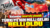 Vatandaş tasarrufa yöneldi: Türkiye'nin milli geliri belli oldu