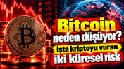 Bitcoin'de düşüş sürüyor: Altcoinlerde kayıp yüzde 8'i buldu