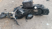Hafif ticari araç ile çarpışan motosiklet sürücüsü öldü