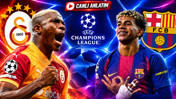 Galatasaray-Barcelona maçının ilk 11'leri belli oldu