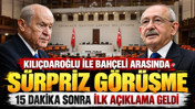 Kılıçdaroğlu ile Bahçeli arasında sürpriz görüşme: 15 dakika sonra ilk açıklama geldi