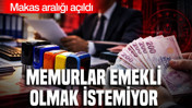Makas aralığı açıldı: Memurlar emekli olmak istemiyor