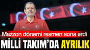Milli Takım'da ayrılık: Andrea Mazzon dönemi resmen sona erdi