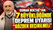 Osman Bektaş İstanbul depremi için 2025 yılını işaret etti: Gözden geçirilmeli