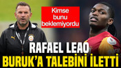 Rafael Leao, Okan Buruk'a talebini iletti: Fenerbahçe derbisinde oynamak istiyor