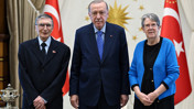 Erdoğan, Aziz Sancar ve eşini kabul etti