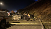 Erzurum Oltu'da araç şarampole yuvarlandı: 2 kişi öldü, 2 kişi ağır yaralandı
