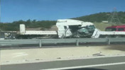 Kahramanmaraş’ta tır kazası: 1 yaralı var
